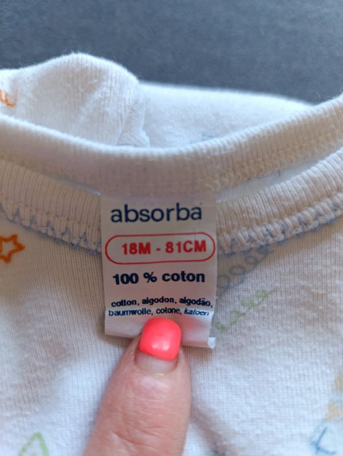 Bodies garçon, Absorba - photo numéro 4
