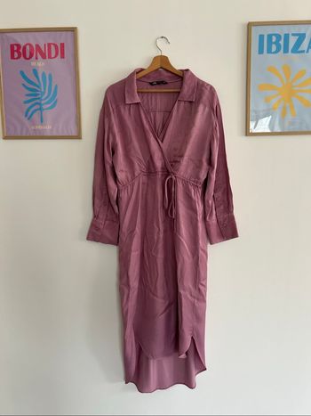 robe violet zara