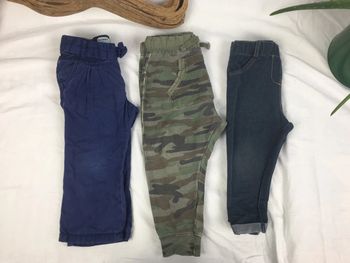 Lot de 3 pantalons 2 ans / 24 mois
