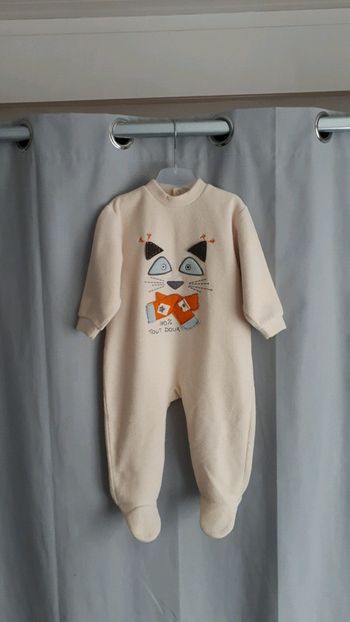 Pyjama beige garçon 18mois