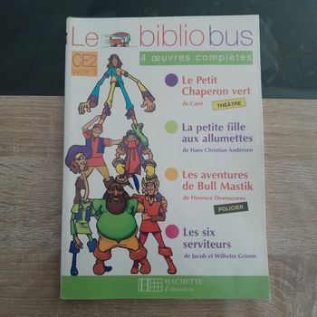 Livre bibliobus CE2 4 œuvres n°6