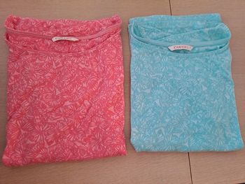 Lot de 2 t shirts Camaïeu L - TBE