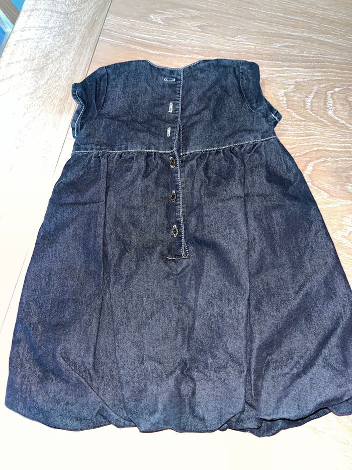 Robe jean noir 24 mois grain de blé - photo numéro 2