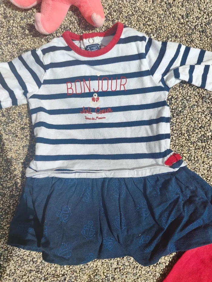 Magnifique ensemble fille Terre de marins 6 mois - photo numéro 2