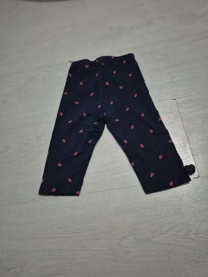 Legging marine motif coccinelle - photo numéro 5