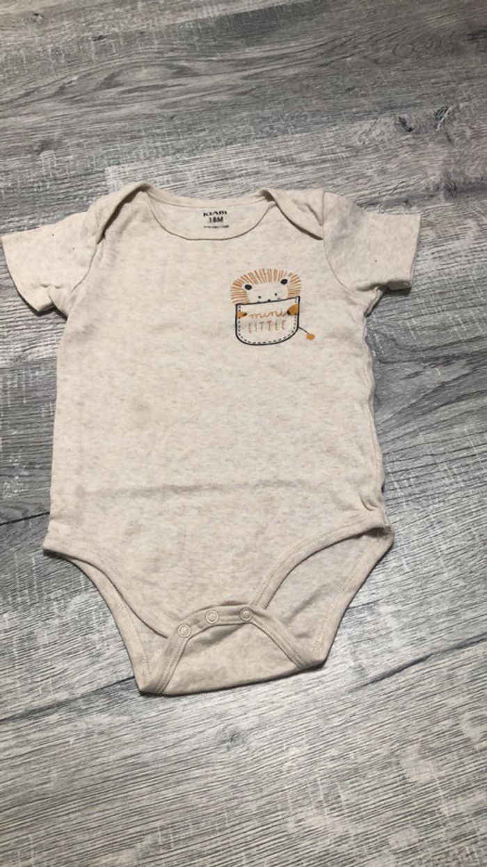 Body MC - Kiabi - 18 mois