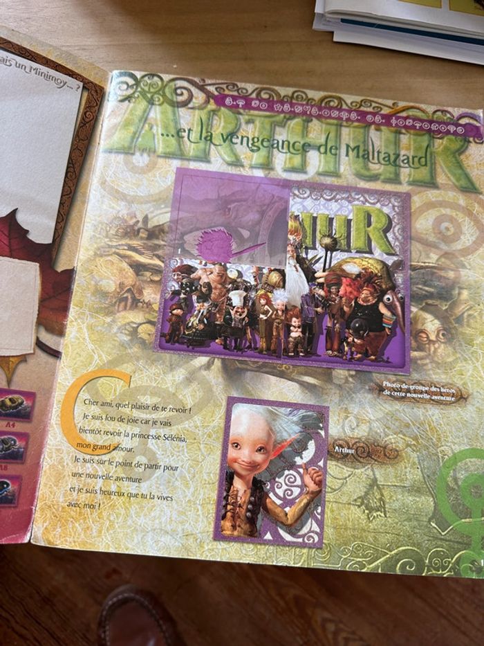 Album Panini complet (-3) Arthur et les Minimoys La vengeance de Maltazard - photo numéro 3