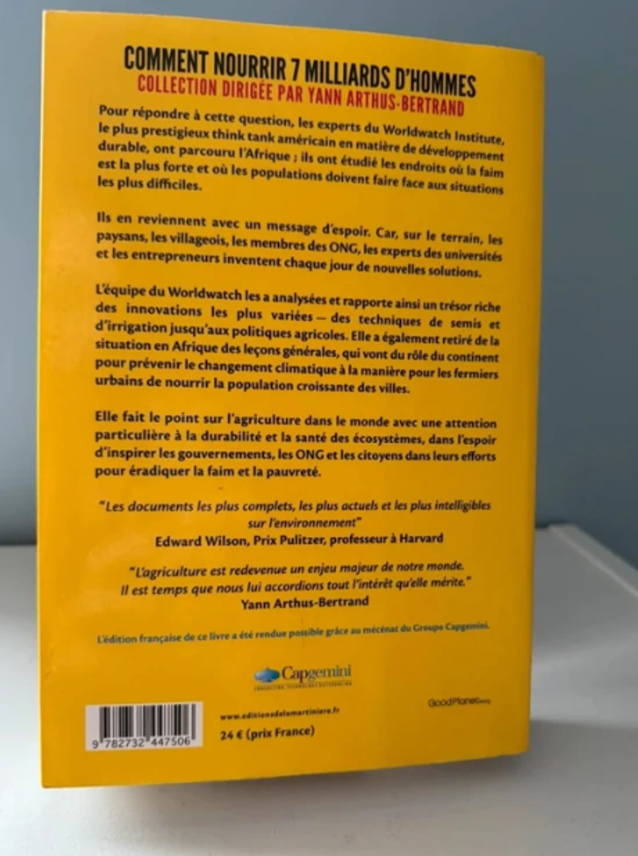 Livre "Comment nourrir 7 milliards d'hommes" Le rapport de la worldwatch Institute - photo numéro 3