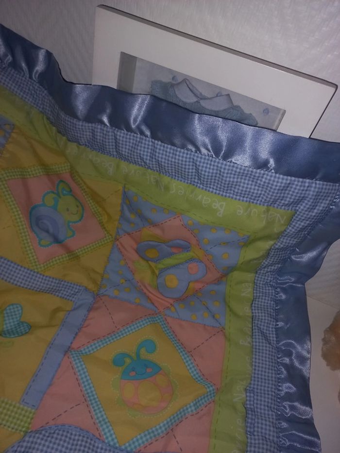 Tapis d'éveil Fischer Price Doux rêves papillons et 3 peluches hochet assorties état neuf - photo numéro 8