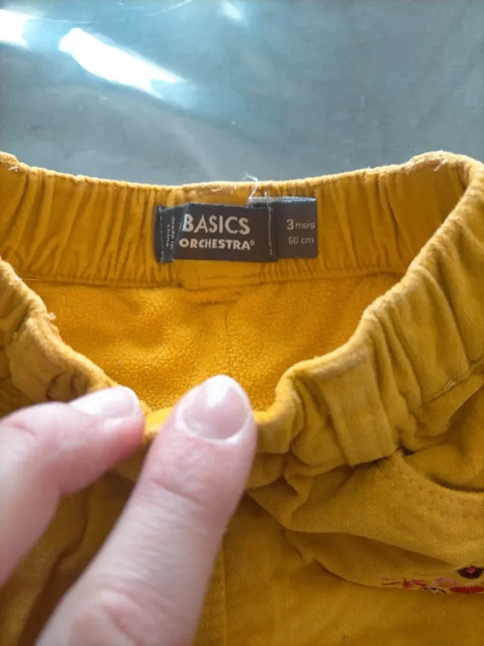 Pantalon chaud 3 mois ( 60 cms) - photo numéro 2