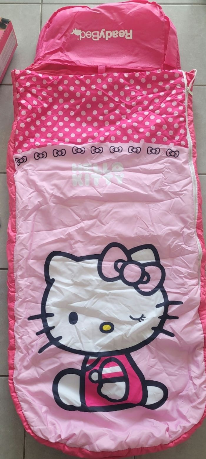 Sac de couchage avec matelas gonflable Hello Kitty - photo numéro 5