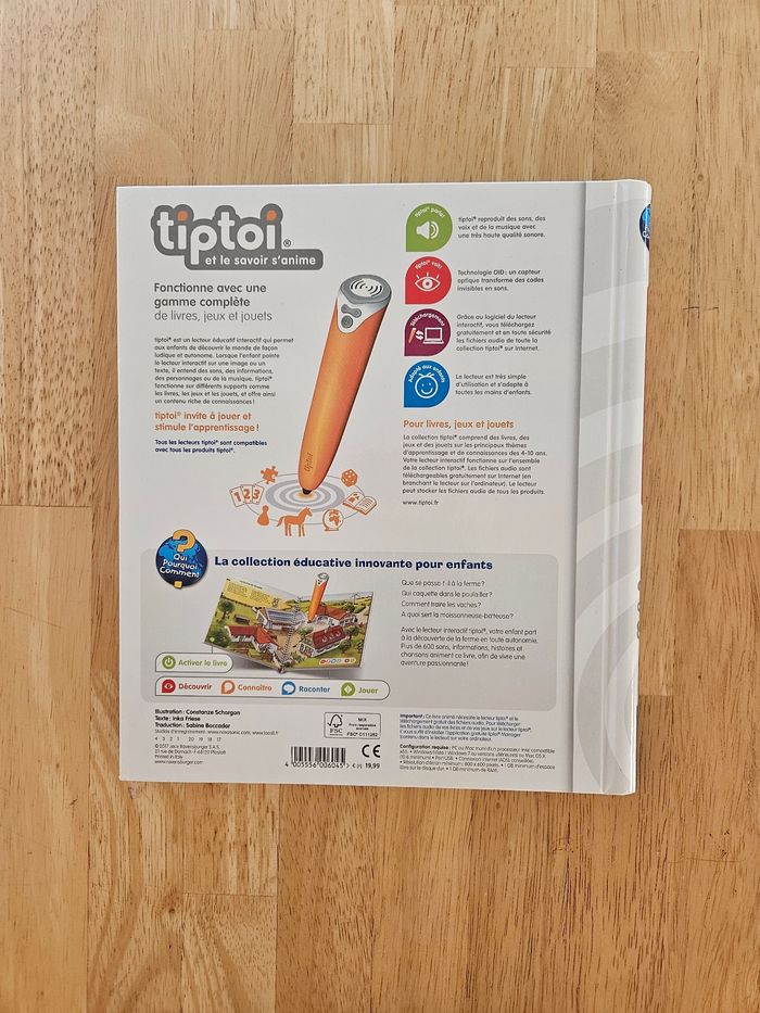 Livre interactif Tiptoi Je découvre la ferme - photo numéro 2