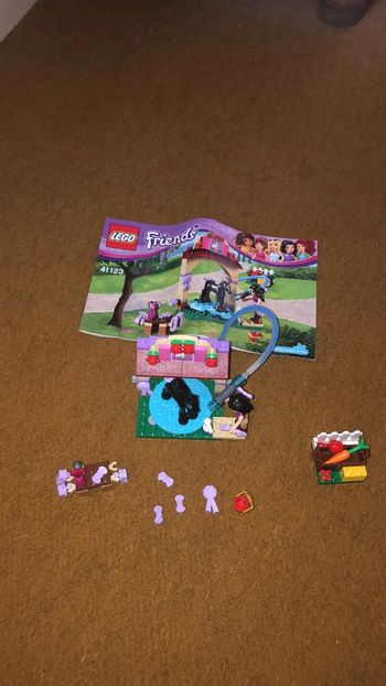 Lego Friends N•41123 le toilettage du poulain