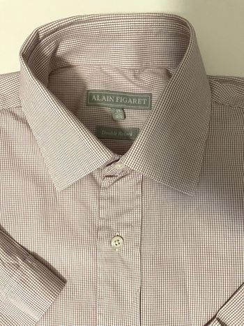 Chemise Alain Figaret - Double Retors - T.39 (15 1/2)