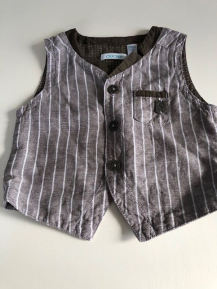 Gilet de costume sans manche