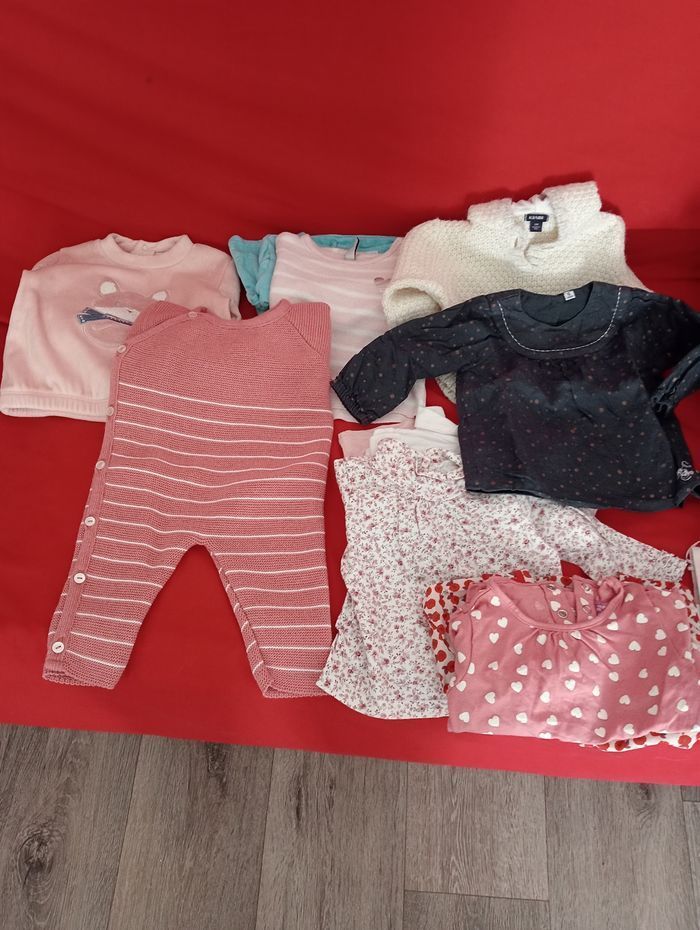 Lots vêtements fille 6 moism - photo numéro 3