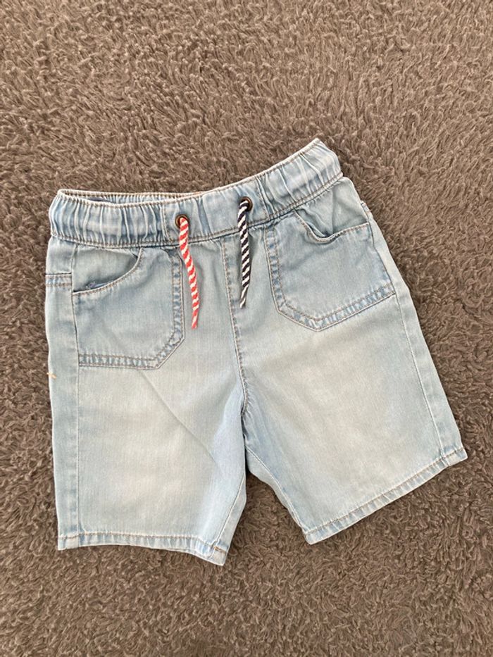 Short bleu clair 23 mois