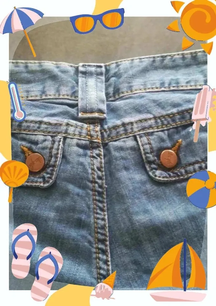 Pantacourt jeans - photo numéro 2