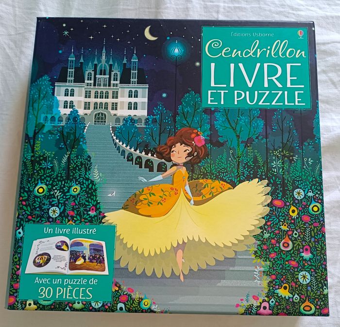 Coffret Cendrillon Livre et puzzle Usborne - photo numéro 12