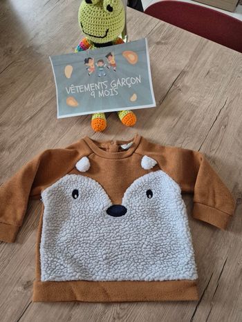 🦫 Pull Petits Cailloux 9m