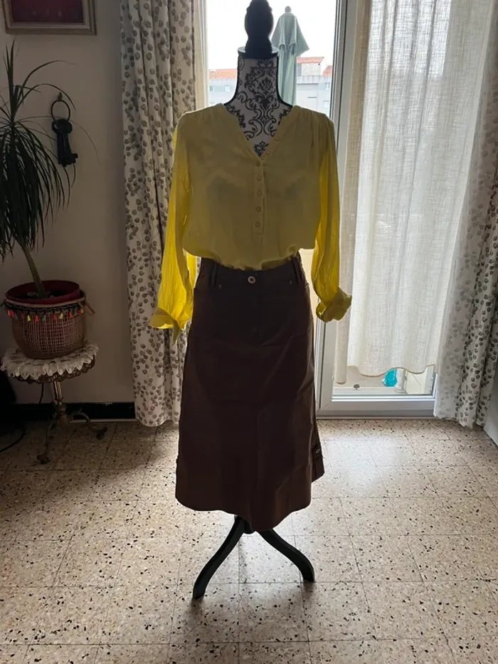 Jupe esprit safari