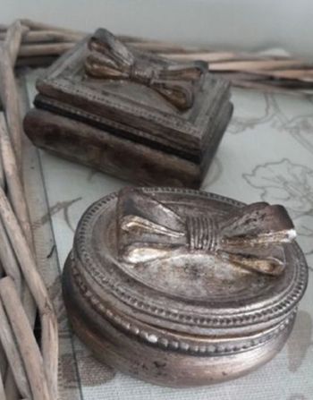 Lot de 2 boîtes à bijoux