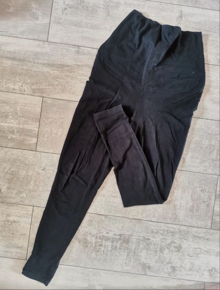 Legging grossesse noir