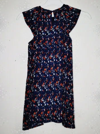 D4447 - robe fille 5 ans