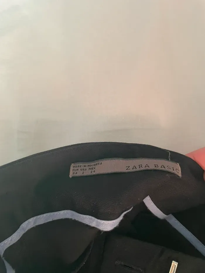 Pantalon de tailleur noir Zara - photo numéro 4