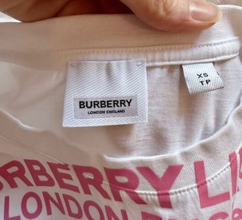 Tee shirt burberry