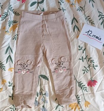 Legging bébé 9-12m 🌸