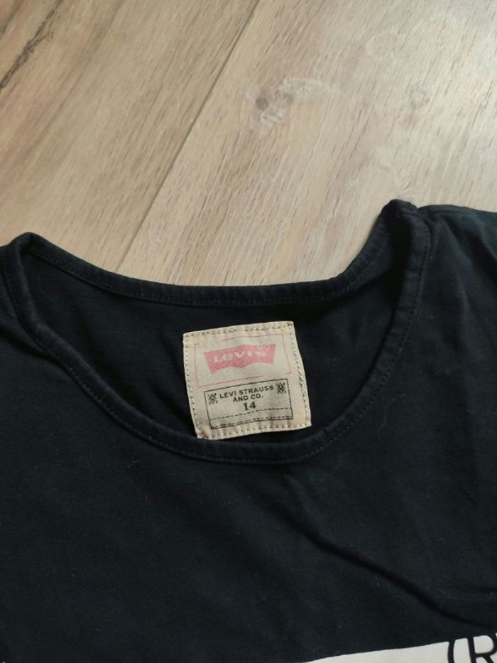 T shirt levis 14 ans noir - photo numéro 2