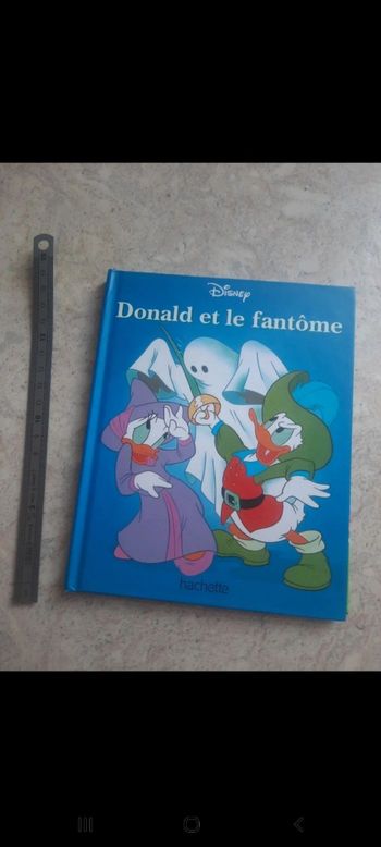 Petit livre Donald et le fantôme