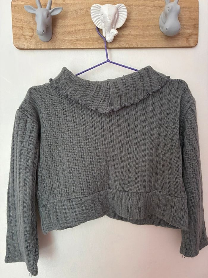 Joli petit pull original, taille 2 ans, sans marque. - photo numéro 6