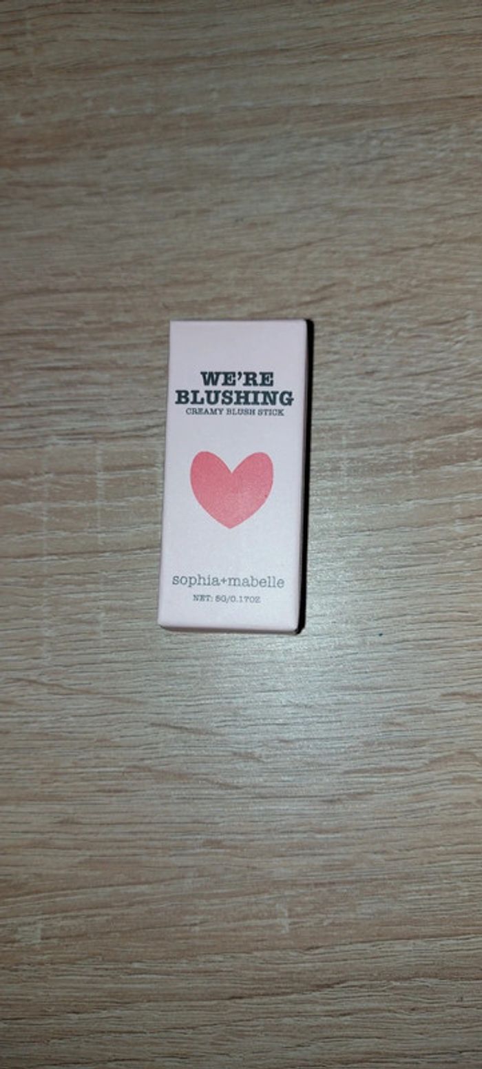 🌸 Blush stick crémeux Sophia + Mabelle 5g NEUF