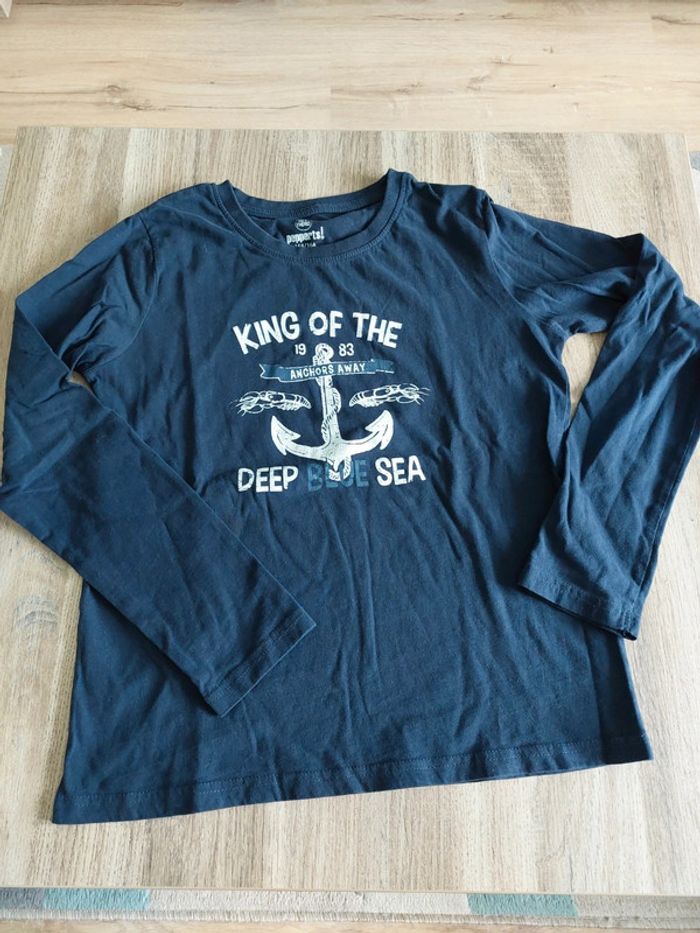 T shirt manches longues garçon 12-14ans