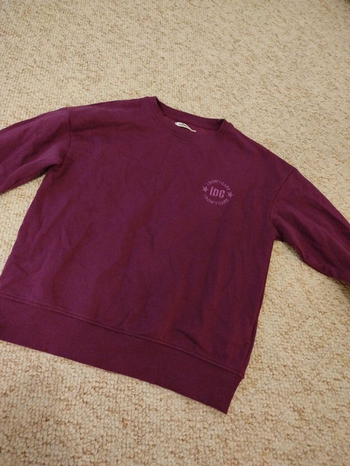 Pull sweat Neuf fille 10 ans - photo numéro 2