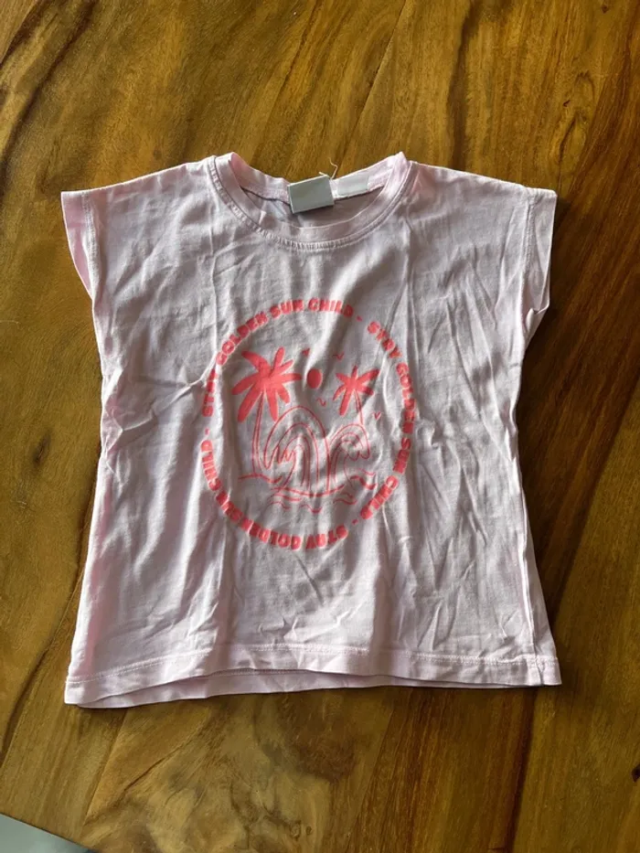 T-shirt rose Zara