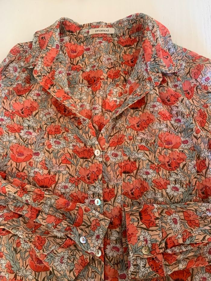 Chemise fleuri