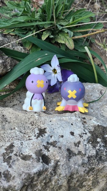 Super figurine Pokemon Nintendo finger puppet évolution archeomir baudrive Grodrive 