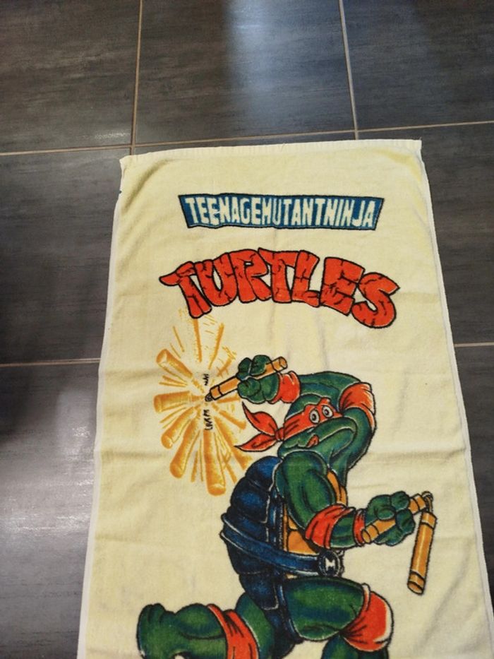 Serviette Tortue Ninja Michelangelo - photo numéro 2