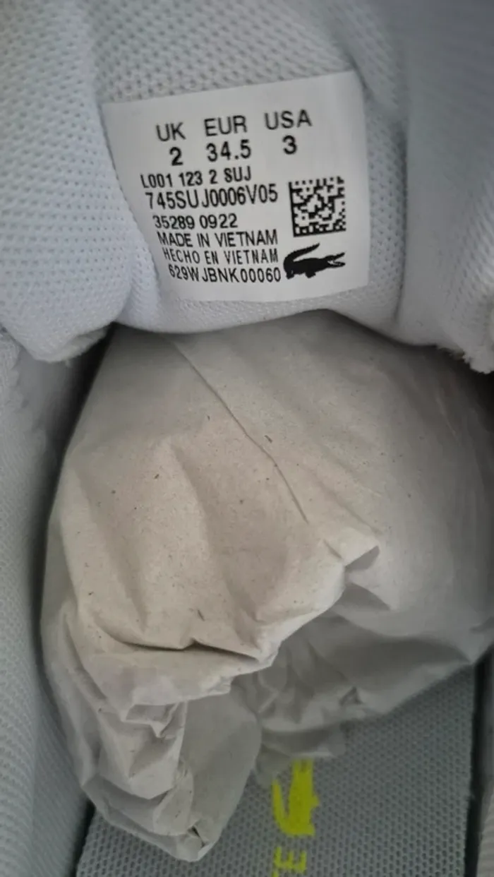 Sneakers Lacoste mixte - photo numéro 7