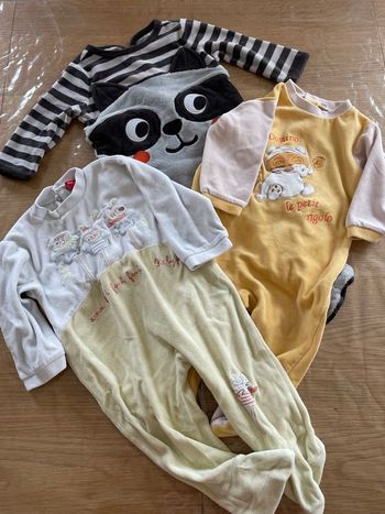 Lot 3 pyjamas 