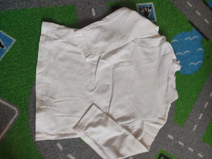 t-shirt blanc col roulé animaux - photo numéro 2