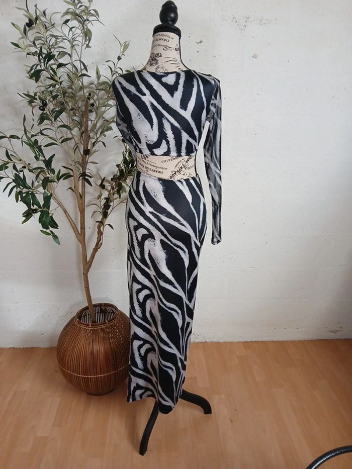 Ensemble sexy imprimé zébré – Taille S - photo numéro 5