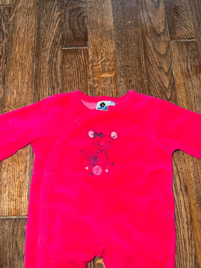 Pyjama velour Z  Naissance - photo numéro 2