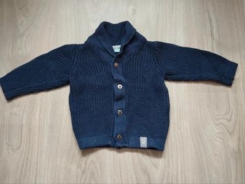 Gilet bleu marine 18 mois