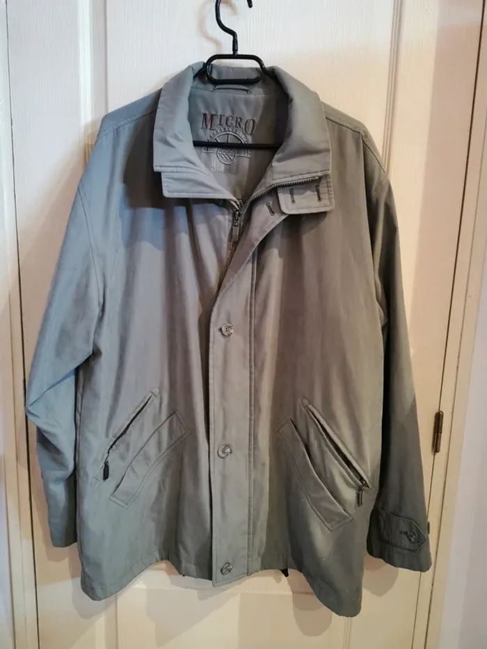 Manteau gris homme T52