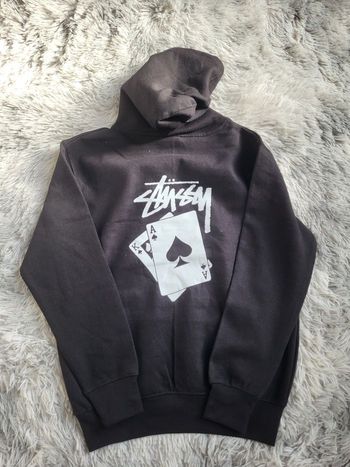 Sweat-shirt Stüssy Rework [NEUF] - Design Iconique - Taille S - Noir