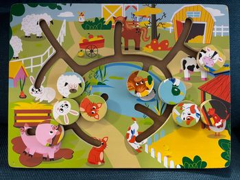 Jeu de motricité en bois labyrinthe puzzle